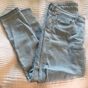ZARA STRIPED JEANS